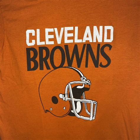 Vintage Cleveland Browns TShirt Youth M Toque De Oro Etiqueta Etsy