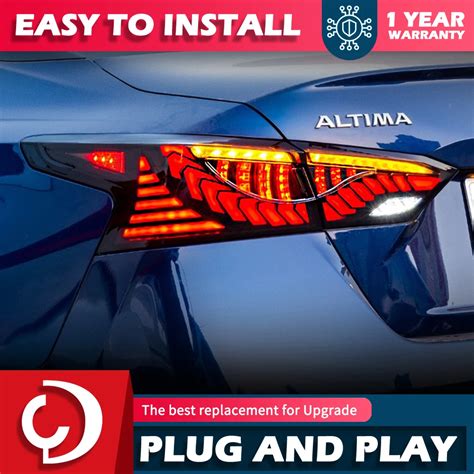 Car Styling For Teana Tail Lights Altima Led Dynamic Signal