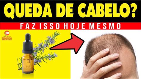 FAÇA ISSO Tratamento Para QUEDA DE CABELO e CALVICIE Remédio Para