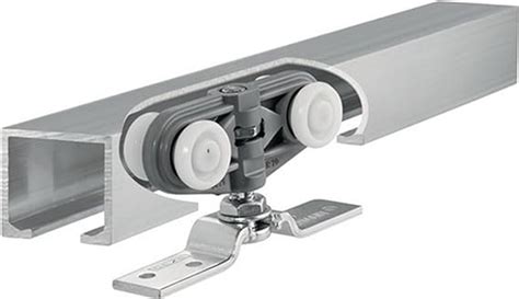 Geze Rollan 40 N Ferrure complète pour porte coulissante avec rail