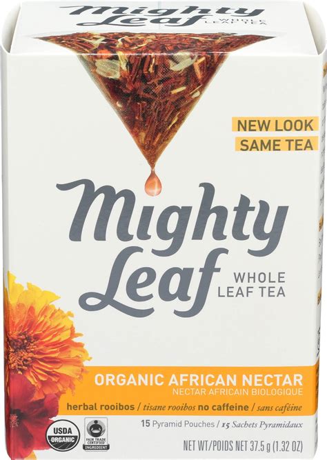 Amazon Mighty Leaf Whole Leaf Tea Organic African Nectar Tea