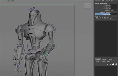 3d model cylon centurion