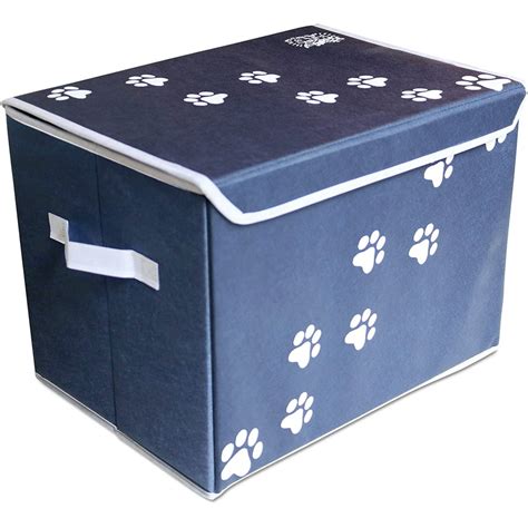 Feline Ruff Large Dog Toys Storage Box 16 X 12 Inch Pet Toy Storage