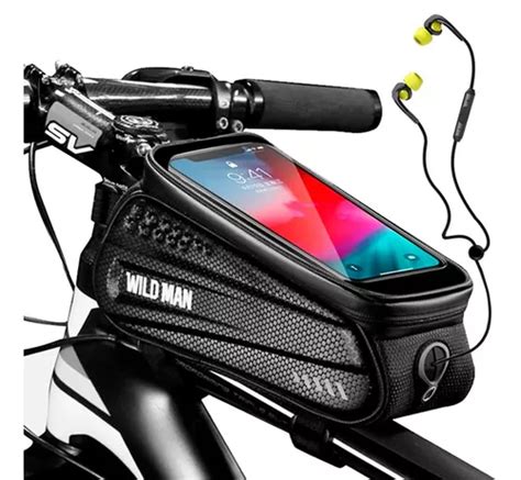 Porta Celular Bicicleta Mtb Impermeable Carcasa Dura Wildman