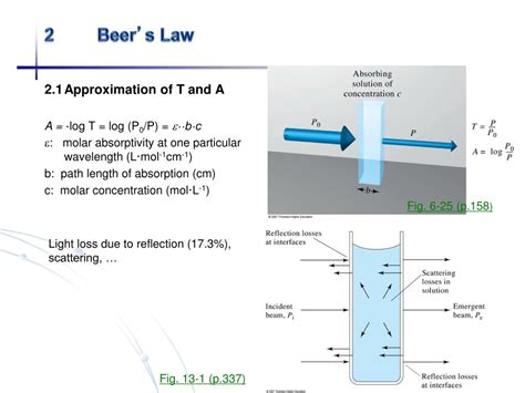 Ppt Chapters 13and14 Ultraviolet Visible Molecular Absorption