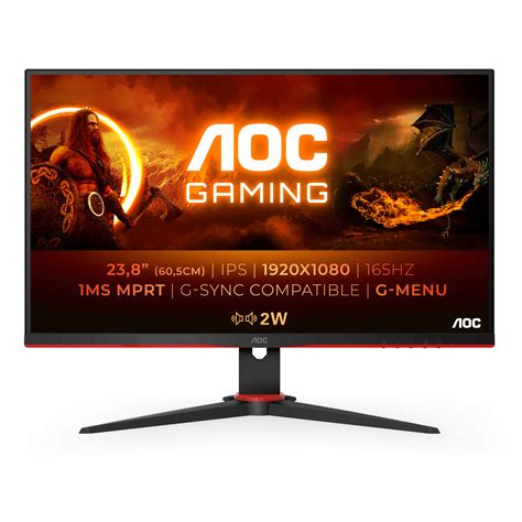 Monitor Aoc G Bk De Pulgadas Monitores Aoc Aoc Off