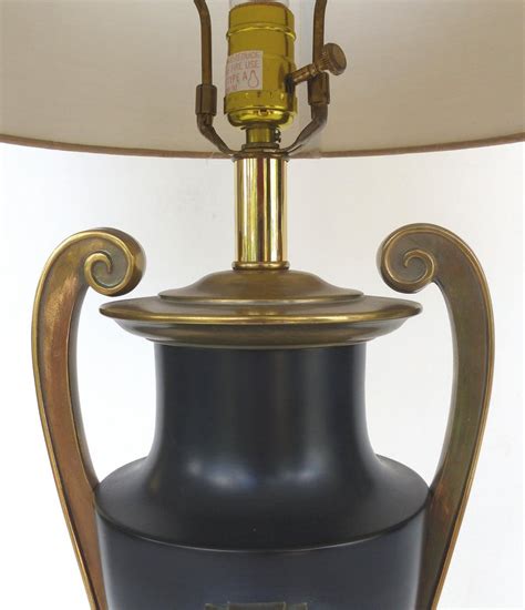 Stiffel Brass Neoclassical Urn Table Lamps A Pair For Sale At 1stdibs