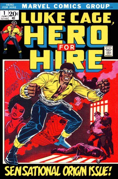 Luke Cage: Hero For Hire #1 1972 | Comics For Sale Online