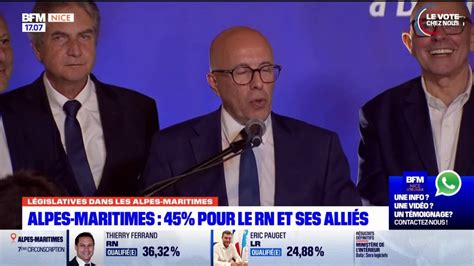 Législatives dans les Alpes Maritimes le RN et ses alliés en tête à l