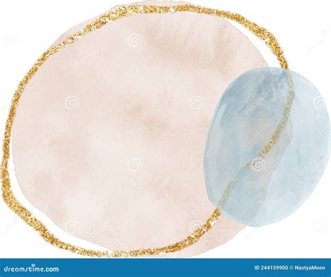 Nude Abstract Background Watercolor Textured Design For Banner Template Poster Business Card