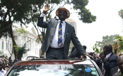 Kenyas Odinga Sets Conditions To Take Part In Poll Re Run