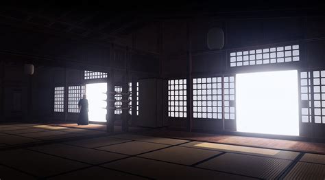 The Dojo (interior scene WIP) image - Bushido: Legend of the Samurai ...