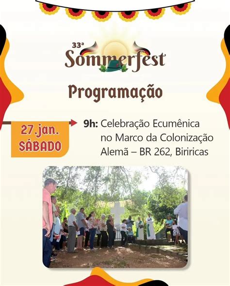 Sommerfest 2024 em Domingos Martins Confira a Programação Terra