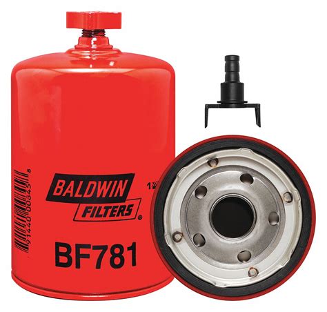 Baldwin Filters Spin On 3 1116 In Outside Dia Fuel Filter 2nty3