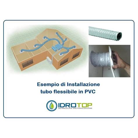 Tubo Flessibile In Pvc Per Condizionamento E Riscaldamento