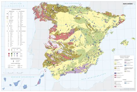 Archivo Espana Mapa Minero Mapa Spa Atlas Nacional De The Best