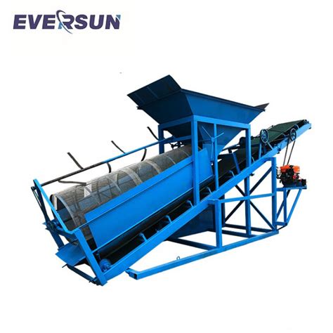 Trommel Vibrating Screen Eversun Sieving Machine