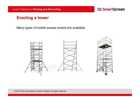 Erecting And Dismantling Tower Scaffolds 4