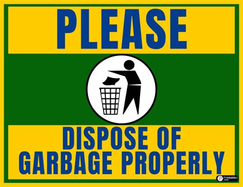 Do Not Litter Dispose Of Your Garbage Properly Segregate Recycle