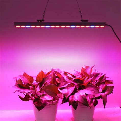 Pcs Lot Waterproof W Led Grow Bar Strip Led Grow Lamp Light