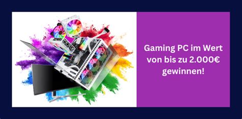 Gaming PC Im Wert Von 2 000 Sichern Gratis Gewinnspiele