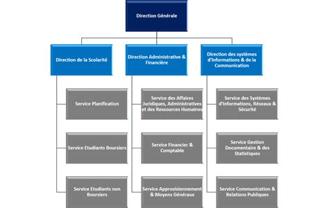 Organigramme De La Direction G N Rale Anbg