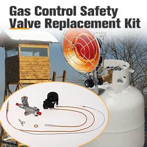 Hz Monstar Main Gas Control Safety Valve Kit Propane Gas Radiant Tank