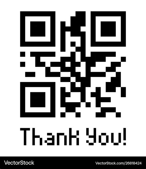 qr code    text royalty  vector image
