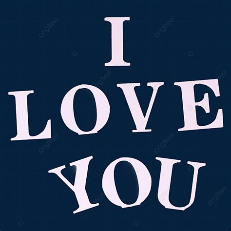 English Letters I Love You Ornaments Modeling Home Letter Png