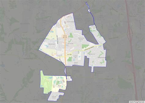 Map Of Union City Kentucky