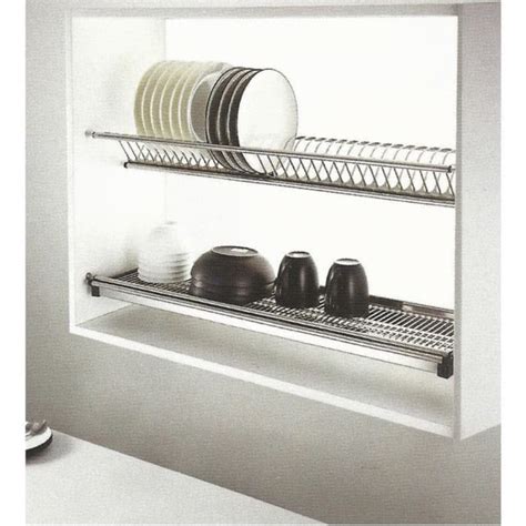 Jual Dish Rack Rak Piring Gelas Stainless Kabinet Dapur Cm Rak