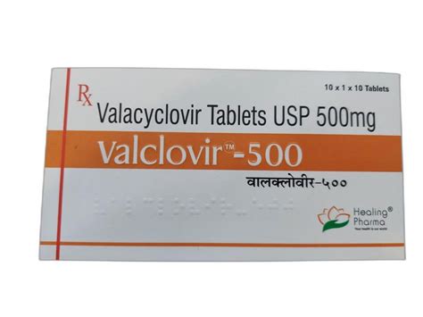 Valacyclovir Valclovir Mg Mg Valaciclovir Tablets At Rs