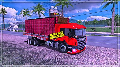 Caminhão Scania P340 Qualificada Mods Para Ets2 V 1 38 X Dalenha Mods