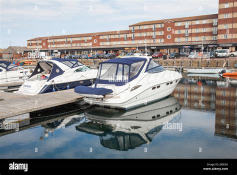 Hartlepool Marina,England,UK Stock Photo - Alamy