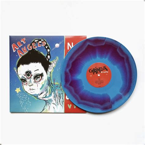 Grimes Art Angels Vinyl Red & Blue Colored VMP Limited Sealed - Young Vinyl