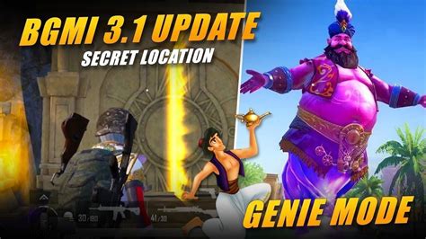 New Updates Bgmi Erangel Genie Mode Aladdin Mode Youtube