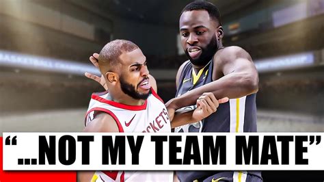 Draymond Green PROVES That He Doesnt Like Chris Paul YouTube