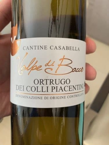 Cantine Casabella Volpe Di Bacco Ortrugo Dei Colli Piacentini Vivino