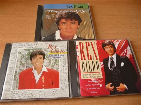 3 CD Set Rex Gildo Meine größten Erfolge Gefühle des Lebens Wenn