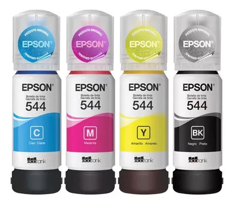 Pack Tintas Epson Negra Cian Magenta Amarillo Ml Mercadolibre