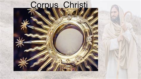 Ora O Na Festa De Corpus Christi Evangelho E Ora Es Ora O Jesus