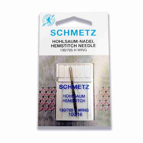 Schmetz Needles Single Wing Hemstitch Hangsell X Wing