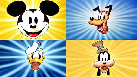 Mickey Donald Goofy Cartoon