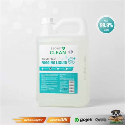 Promo Secret Clean Disinfectant Fogging Liquid Liter Diskon Di