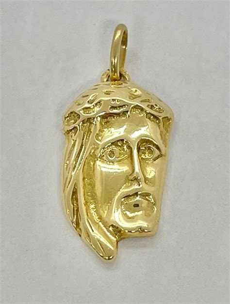 No Reserve Price Christ Kt Yellow Gold Pendant Catawiki