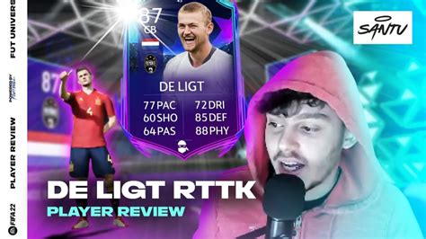 Fifa De Ligt Road To The Knockouts Player Review Fut Universe