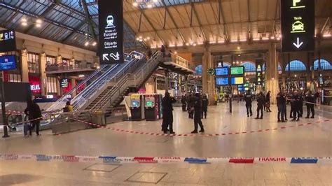 Attaque à la gare du Nord un homme blesse six personnes par arme blanche