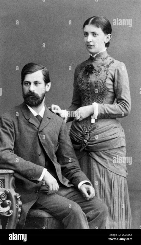 Sigmund Freud Und Seine Frau Martha Bernays Juni 1885