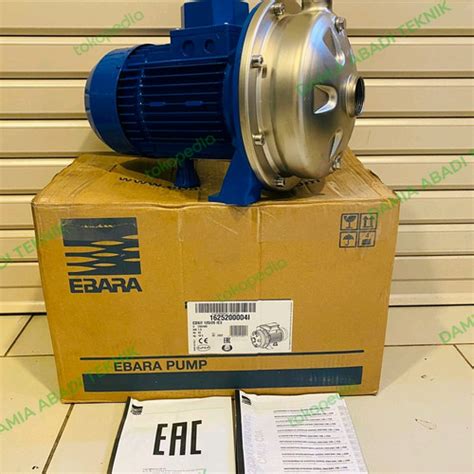 Jual Pompa Centrifugal Ebara CDX 120 20 Pompa Booster Ebara CDX 120 20