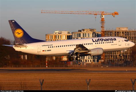 D ABEK Lufthansa Boeing 737 330 Photo By Andreas Fietz ID 379795